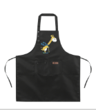Waterproof apron with pockets